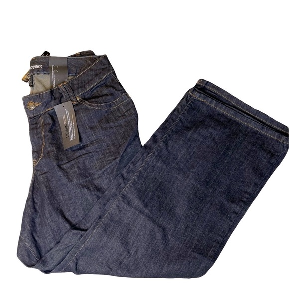 New Lane Bryant Size 14P Dark Wash Distinctly Boot Boot Cut Jeans Stretch NWT - Picture 3 of 8